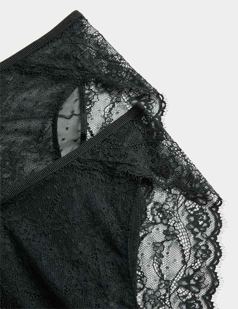 Ida Lace Non Wired Plunge Bra Set A-E 5 of 6