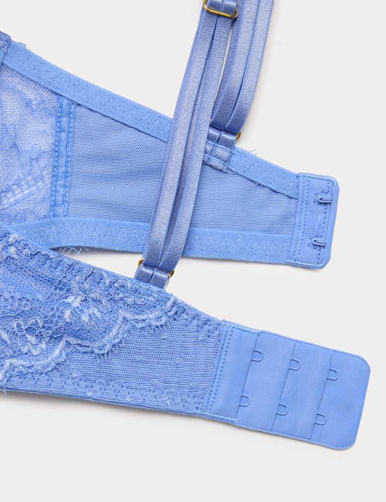 Ida Lace Wired Plunge Bra Set F-H 6 of 6