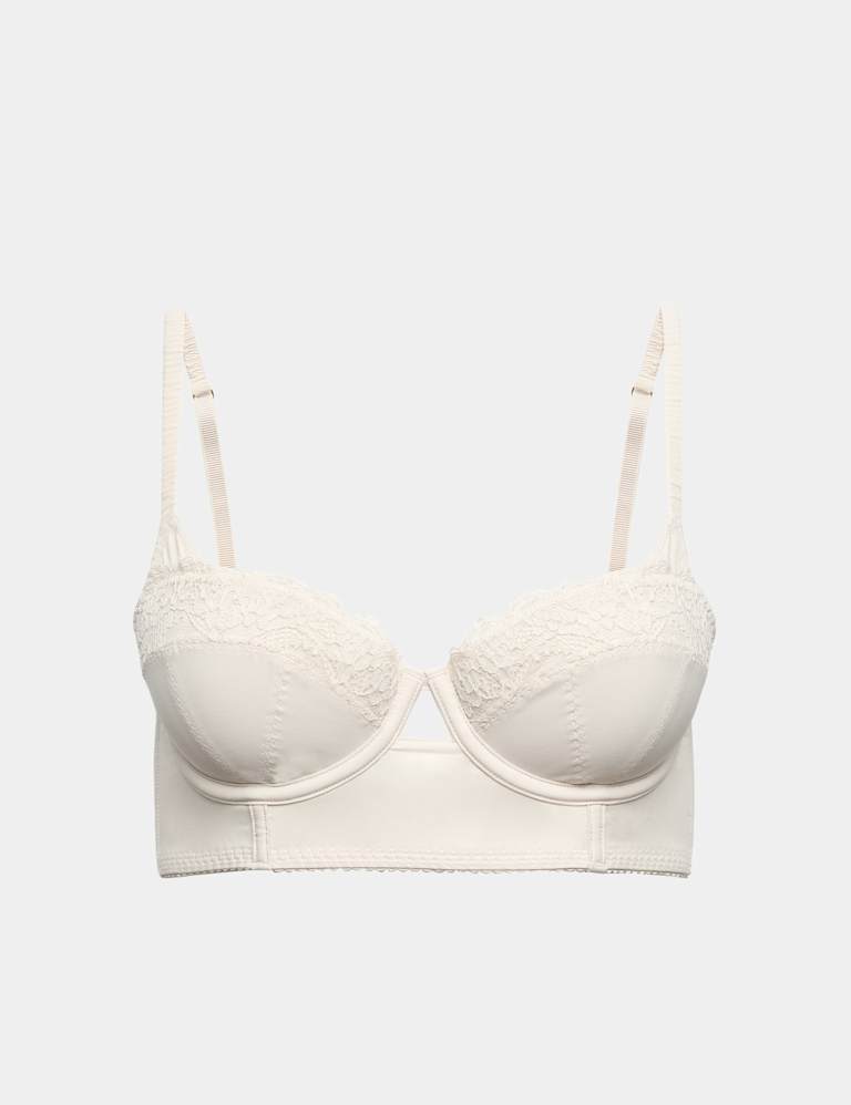 Clara Papertouch Wired Longline Balcony Bra Set A-E 2 of 6