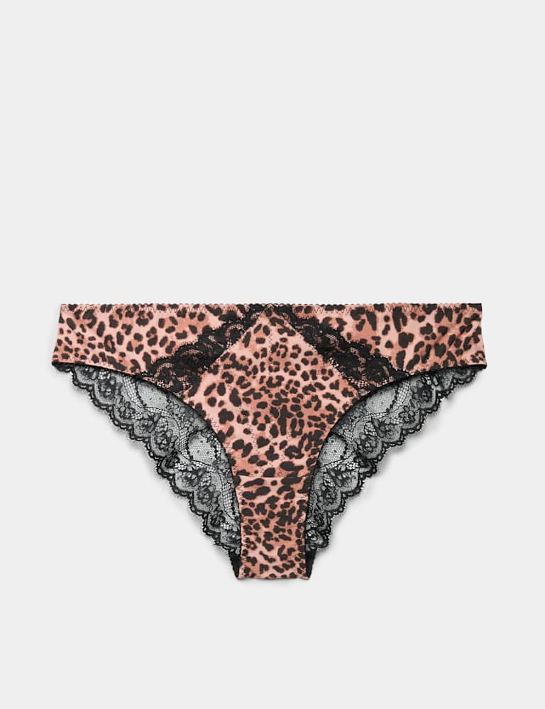 Clara Papertouch Leopard Longline Balcony Bra Set A-E 3 of 6
