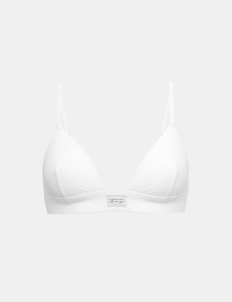 Asta Cotton Rich Non Wired Bralette Set 2 of 6