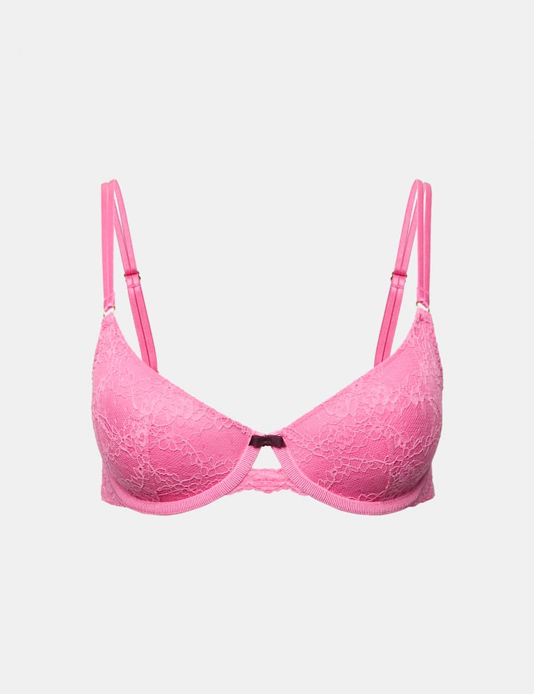 Ida Lace Wired Scoop Demi Cup Bra Set (A-E) 2 of 6