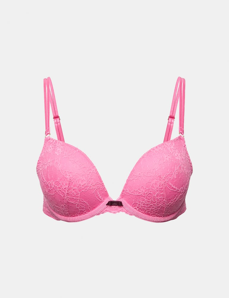 Ida Lace Padded Wired Push-Up Plunge Bra Set A-E 2 of 6