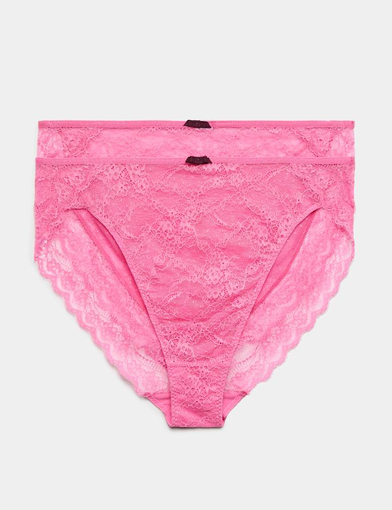 Ida Lace Wired Scoop Demi Cup Bra Set (A-E) 1 of 6