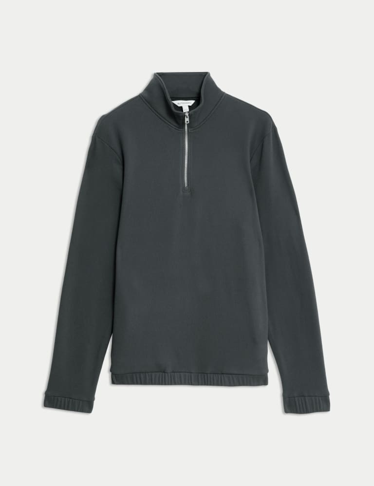 Fleece Half Zip Loungewear Top 1 of 1