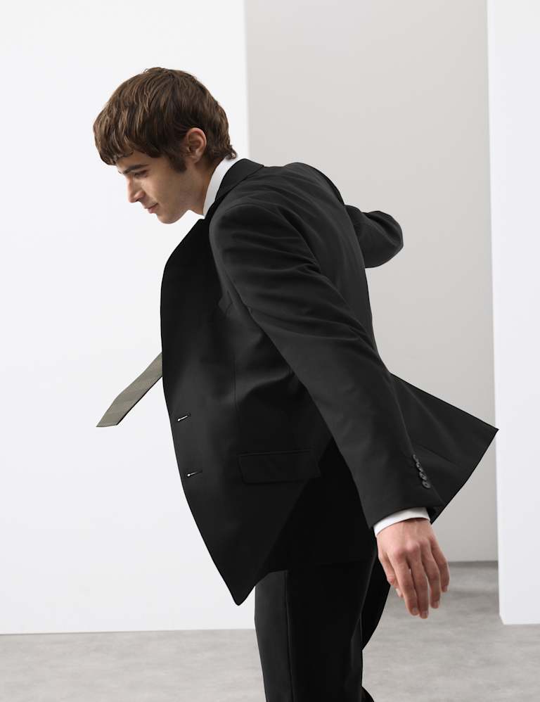 2 Piece Tailored Fit Performance Suit 1 of 6