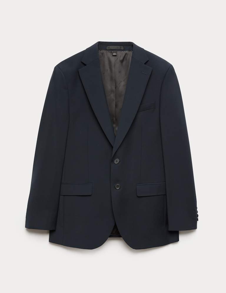 3 Piece Slim Fit Wool Blend Stretch Suit 2 of 9