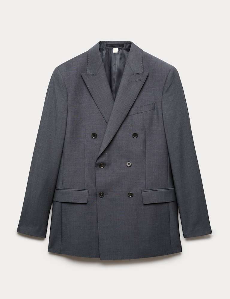 2 Piece Tailored Fit Wool Rich Suit 2 of 6