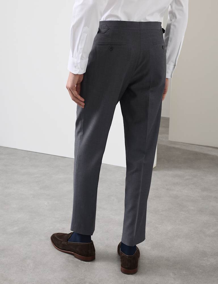 2 Piece Tailored Fit Wool Rich Suit 6 of 6