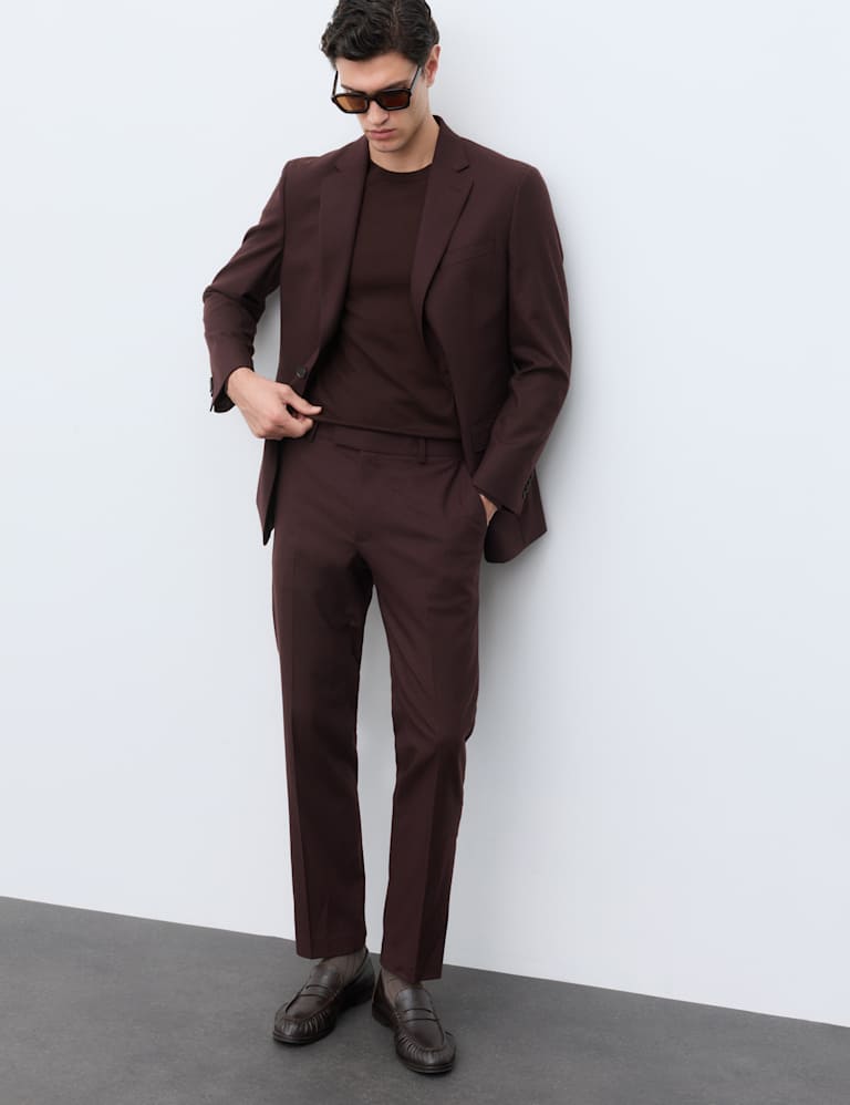2 Piece Italian Wool Blend Performance Suit 6 of 6