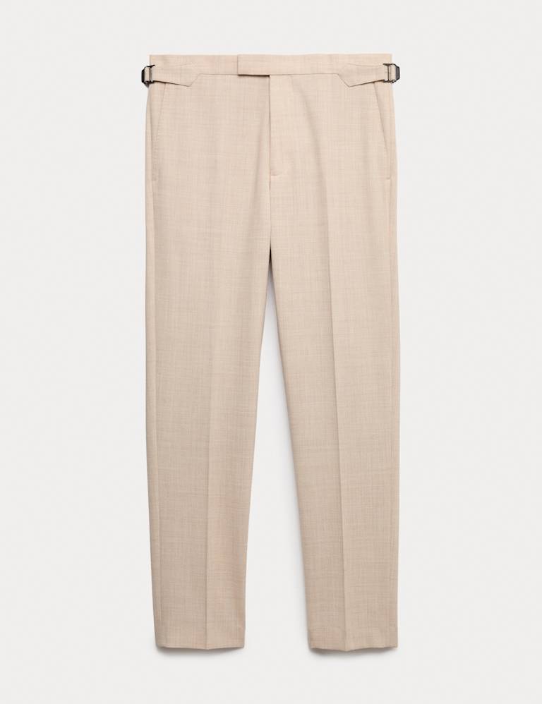 2 Piece Tailored Fit Merino Wool Rich Suit 3 of 6