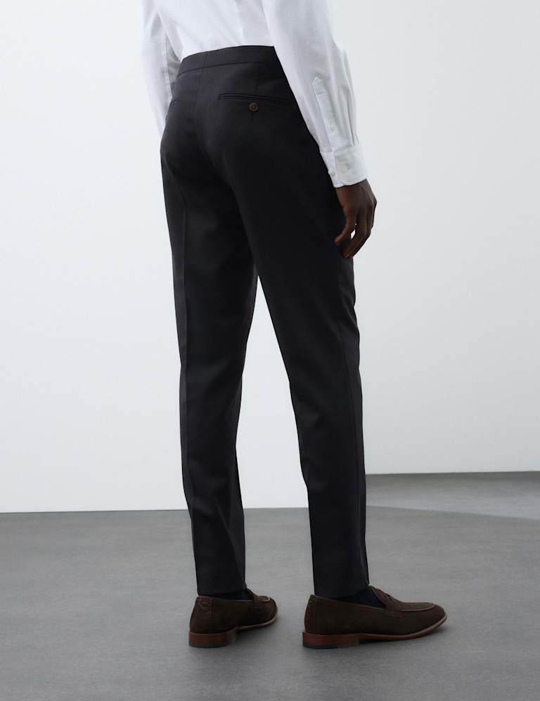 2 Piece Tailored Fit Wool Blend Suit 4 of 6