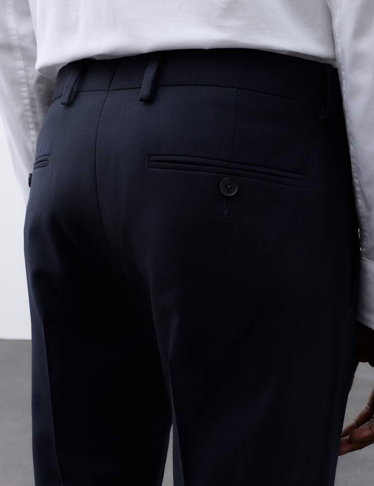 2 Piece Tailored Fit Pure Merino Wool Suit 6 of 6