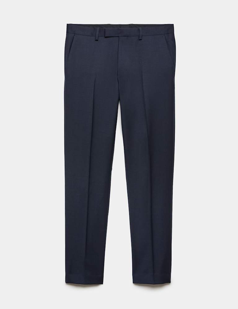 3 Piece Tailored Fit Pure Merino Wool Suit 3 of 9