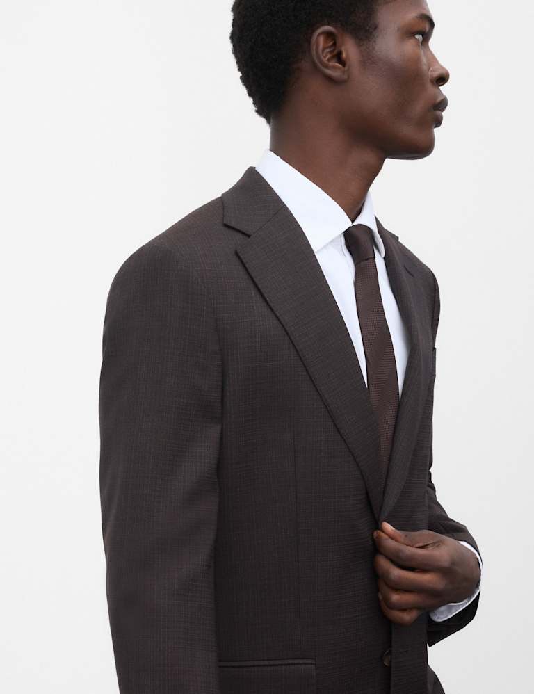 2 Piece Tailored Fit Wool Blend Suit 6 of 6