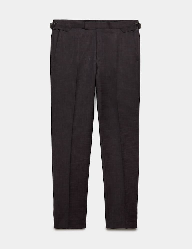 2 Piece Tailored Fit Wool Blend Suit 3 of 6
