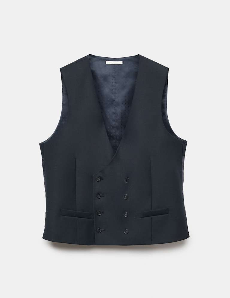 3 Piece Tailored Fit Wool Rich Suit 4 of 9