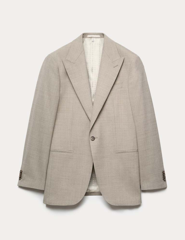 2 Piece Tailored Fit Wool Blend Suit 2 of 6