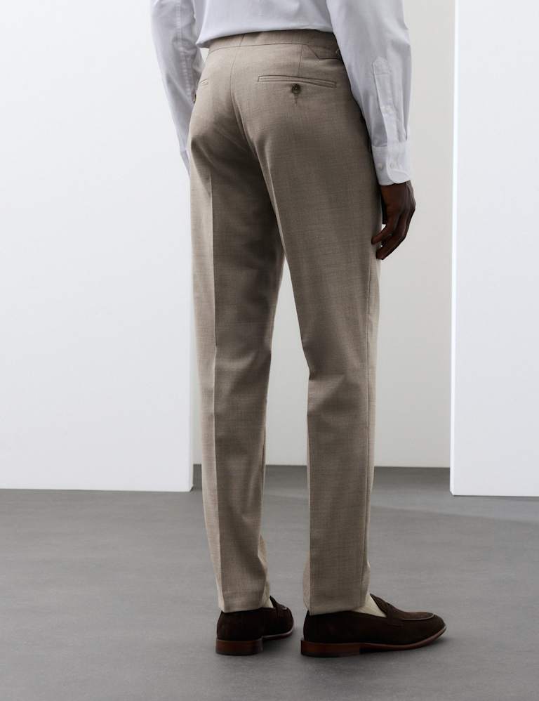 2 Piece Tailored Fit Wool Blend Suit 5 of 6