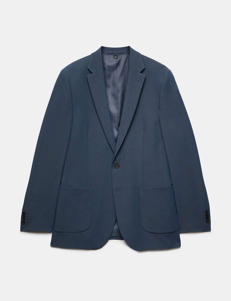 2 Piece Tailored Fit Performance Twill Suit 2 of 6