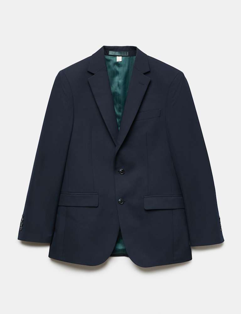 3 Piece Tailored Fit Textured Suit 2 of 9