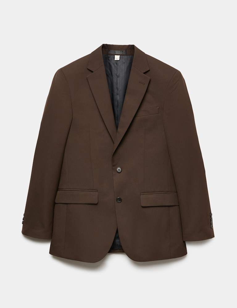 3 Piece Tailored Fit Textured Suit 2 of 9