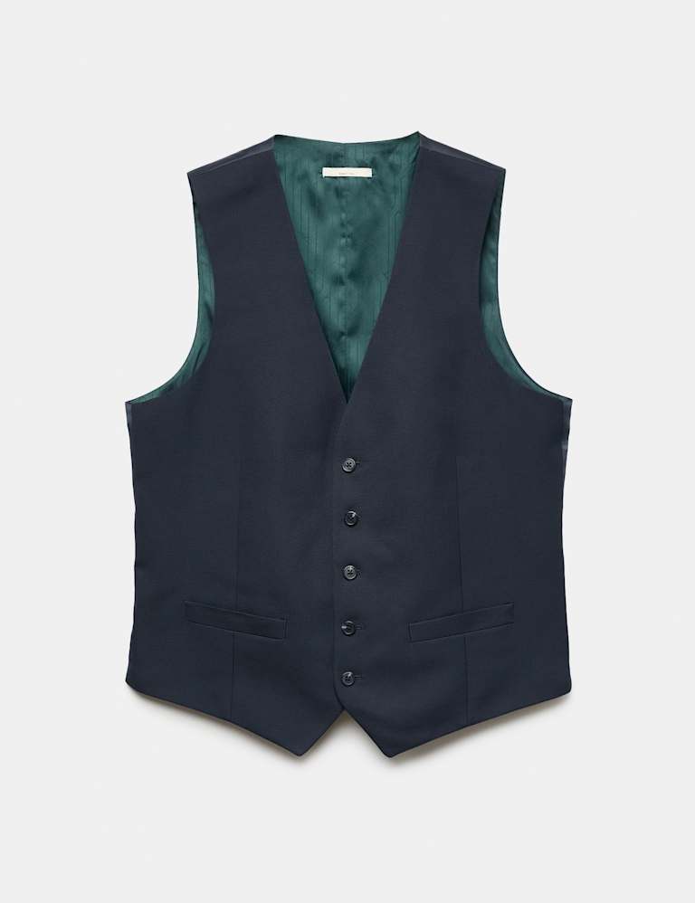 3 Piece Tailored Fit Textured Suit 4 of 9