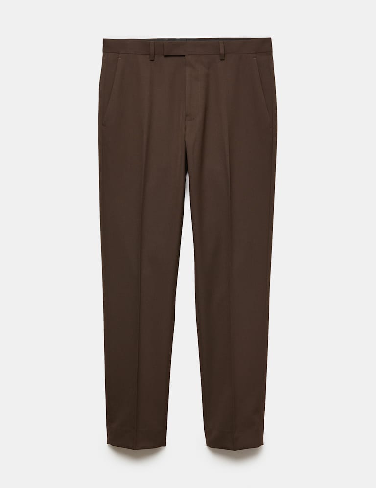 3 Piece Tailored Fit Textured Suit 3 of 9