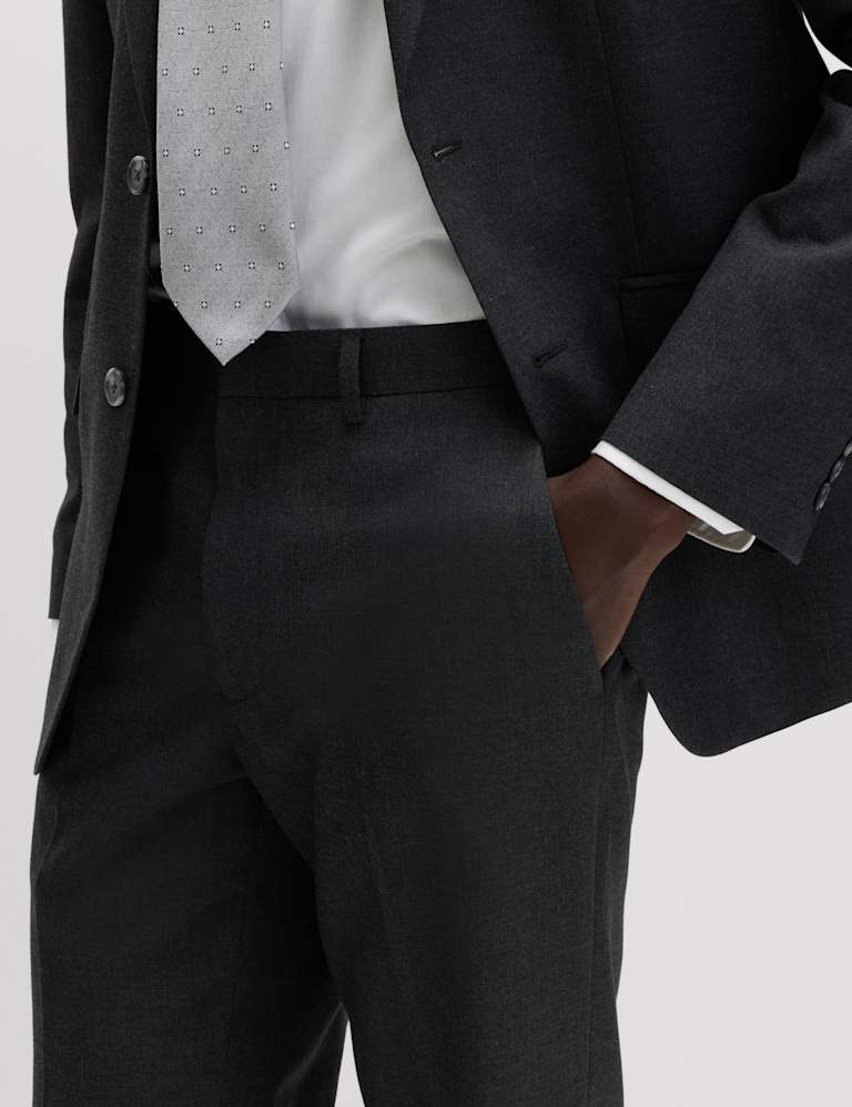 3 Piece Regular Fit Machine Washable Suit 5 of 8