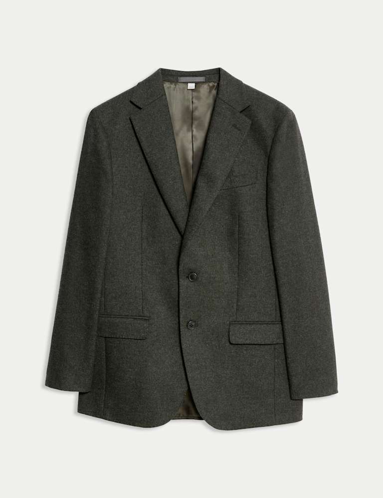 Tailored Fit Wool Rich Tweed Suit 3 of 6
