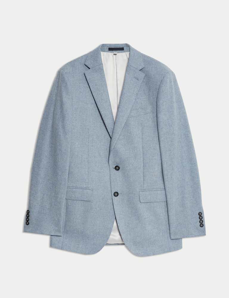 Tailored Fit Wool Rich Tweed Suit 3 of 9