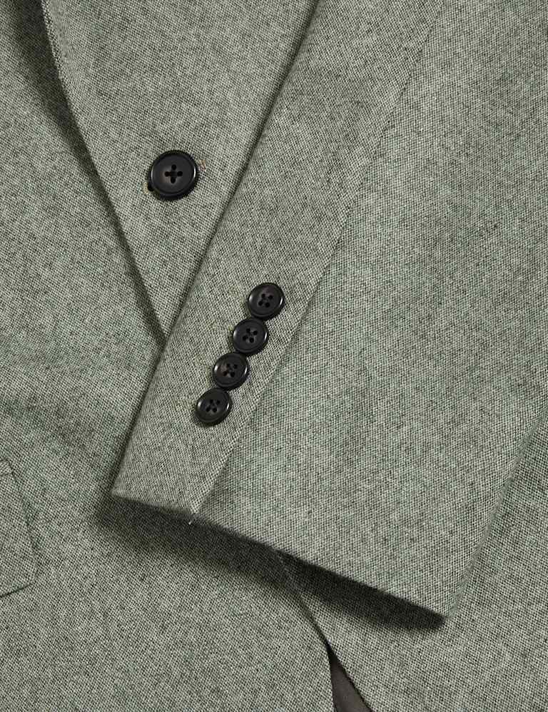 Tailored Fit Wool Rich Tweed Suit 4 of 6
