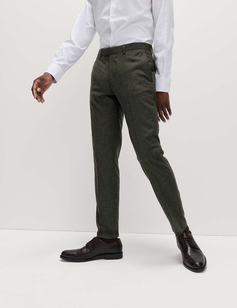 Tailored Fit Wool Rich Suit 6 of 6