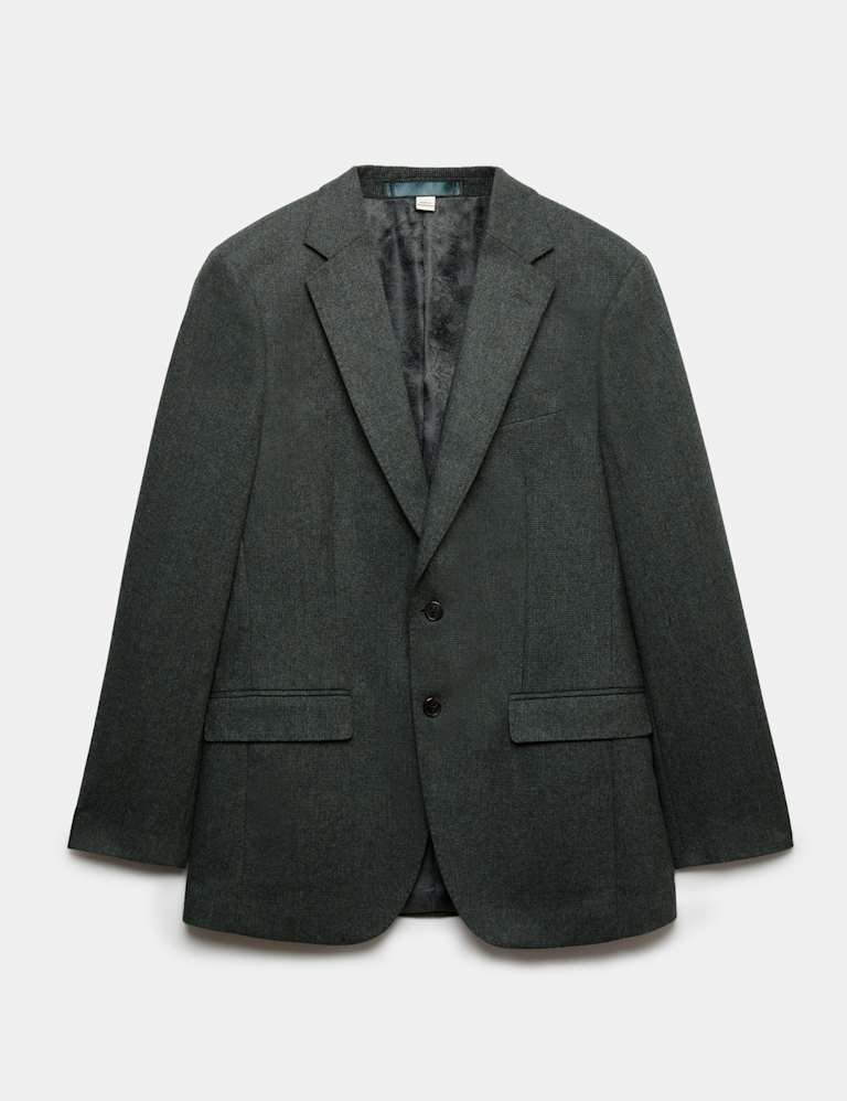 2 Piece Tailored Fit Micro Check Tweed Suit 2 of 6