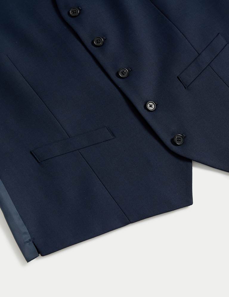 3 Piece Slim Fit Stretch Suit 7 of 9
