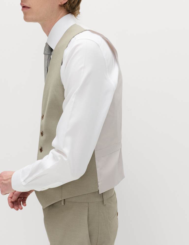 3 Piece Slim Fit Stretch Suit 8 of 9