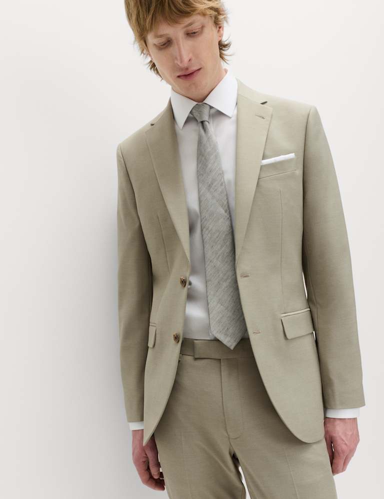 3 Piece Slim Fit Stretch Suit 1 of 9