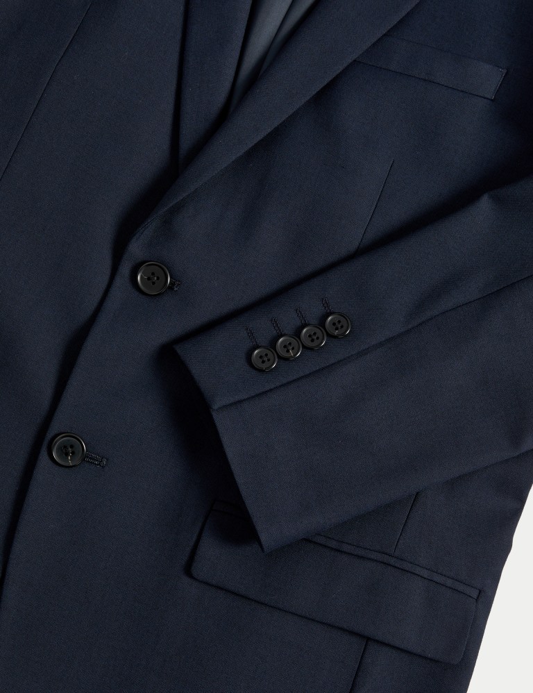 3 Piece Skinny Fit Stretch Suit 8 of 9