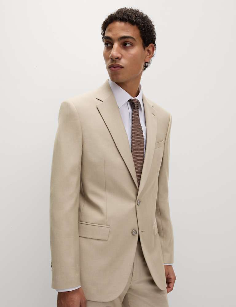 3 Piece Regular Fit Stretch Suit 1 of 9