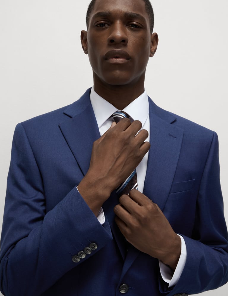 3 Piece Regular Fit Stretch Ultimate Suit 1 of 9