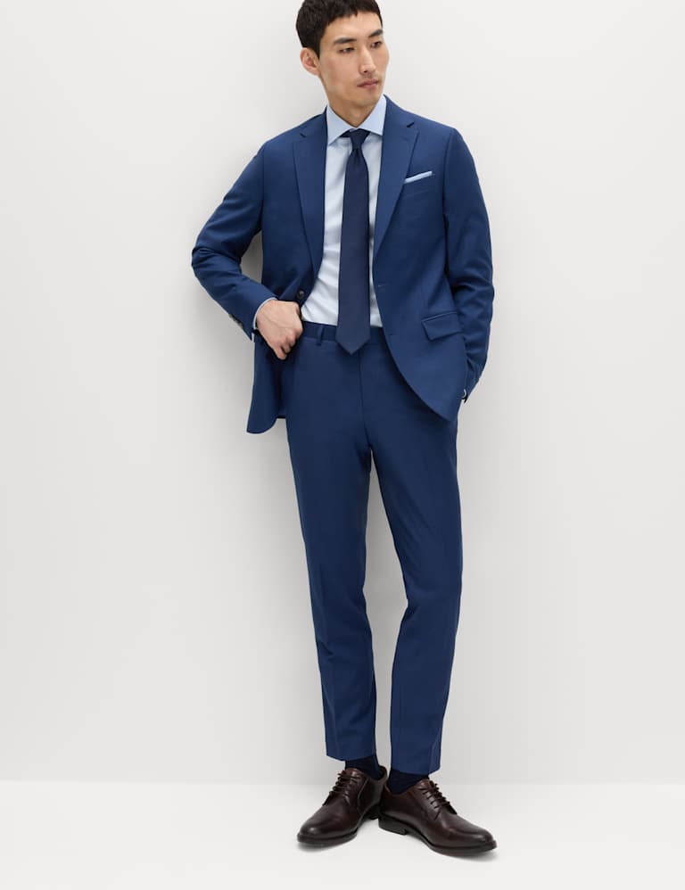 3 Piece Slim Fit Stretch Suit 7 of 9