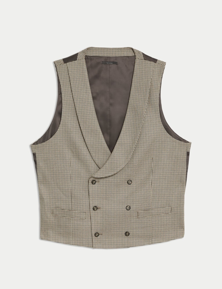 Puppytooth Stretch Waistcoat 3 of 7