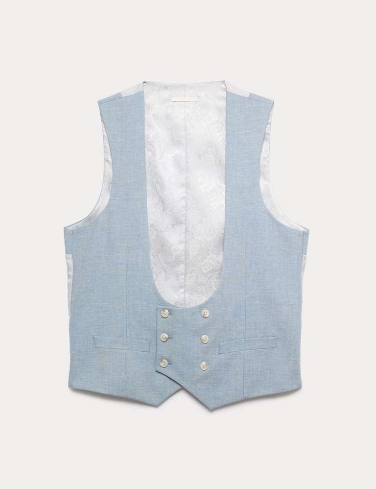 3 Piece Slim Fit Double Breasted Suit 4 of 9