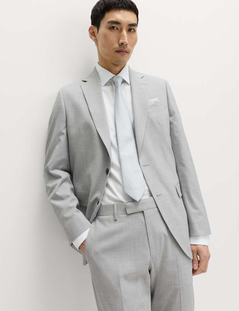 2 Piece Tailored Fit Stretch Suit 1 of 6