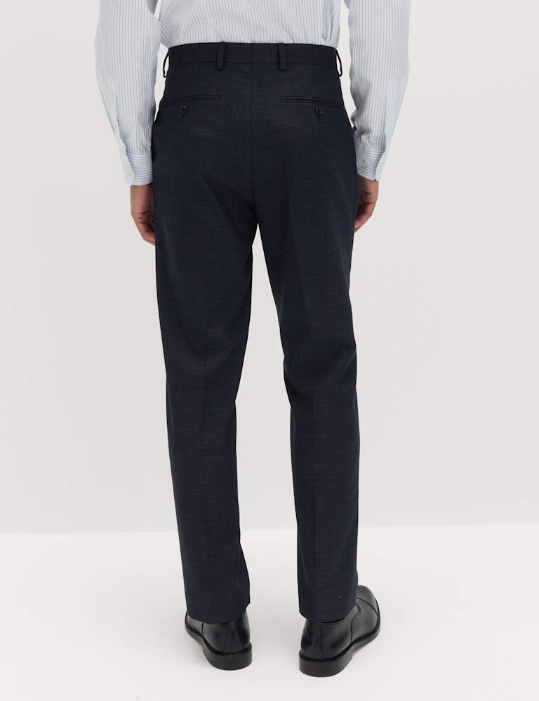 3 Piece Regular Fit Textured Stretch Suit 8 of 9