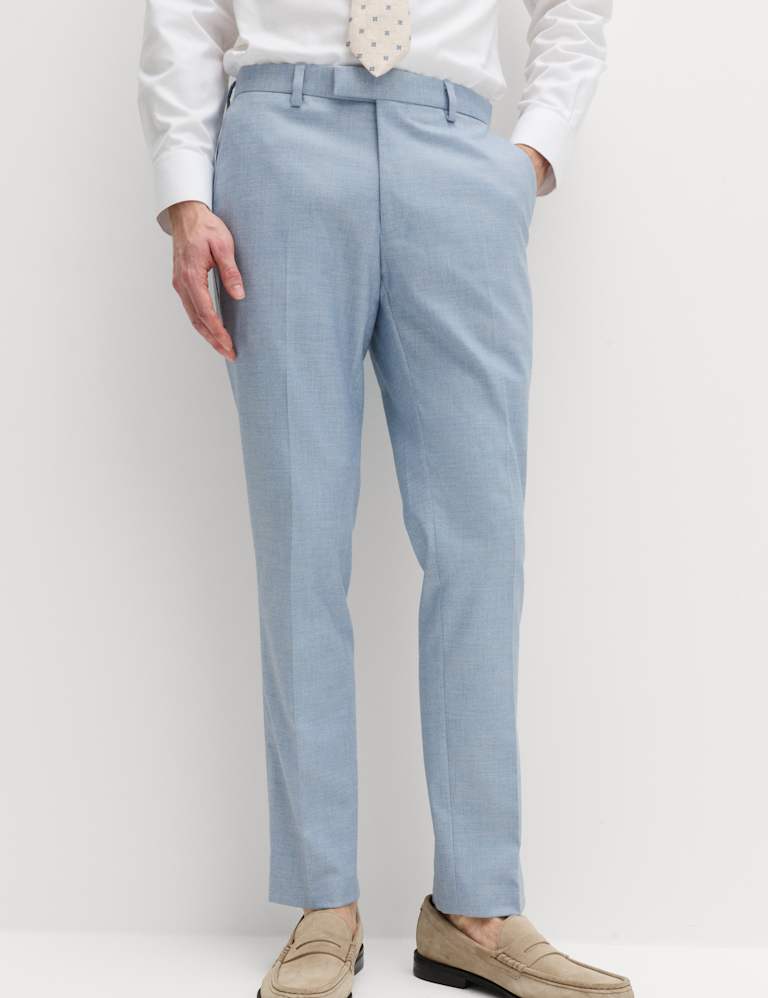 2 Piece Slim Fit Textured Stretch Suit 4 of 6