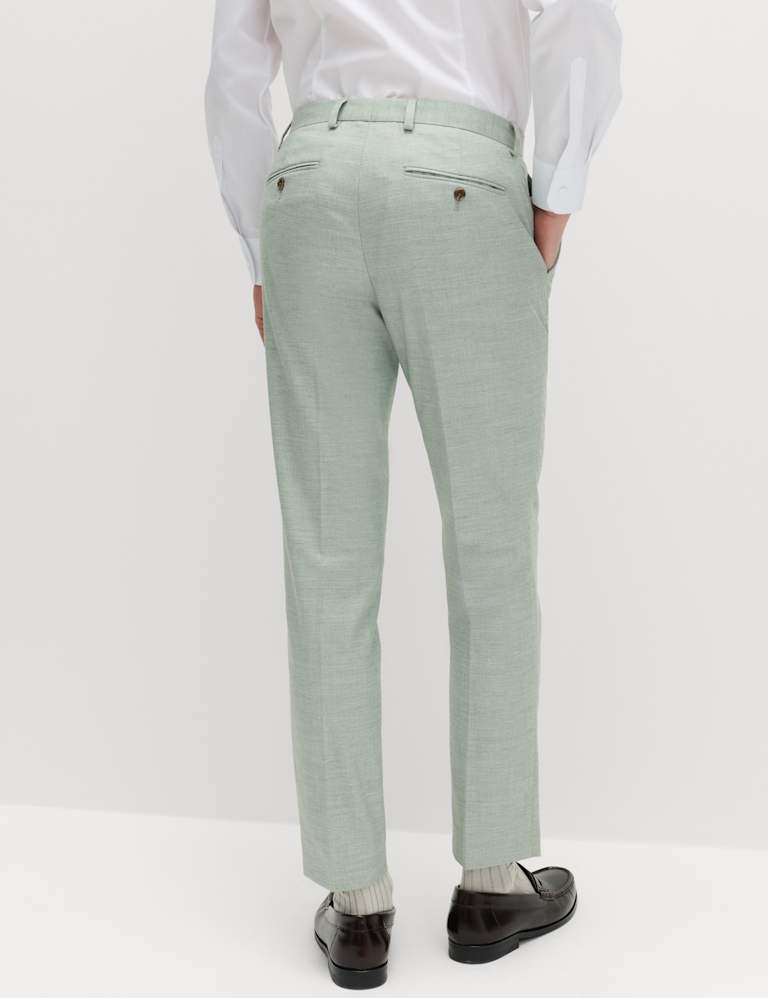 2 Piece Slim Fit Textured Stretch Suit 6 of 6