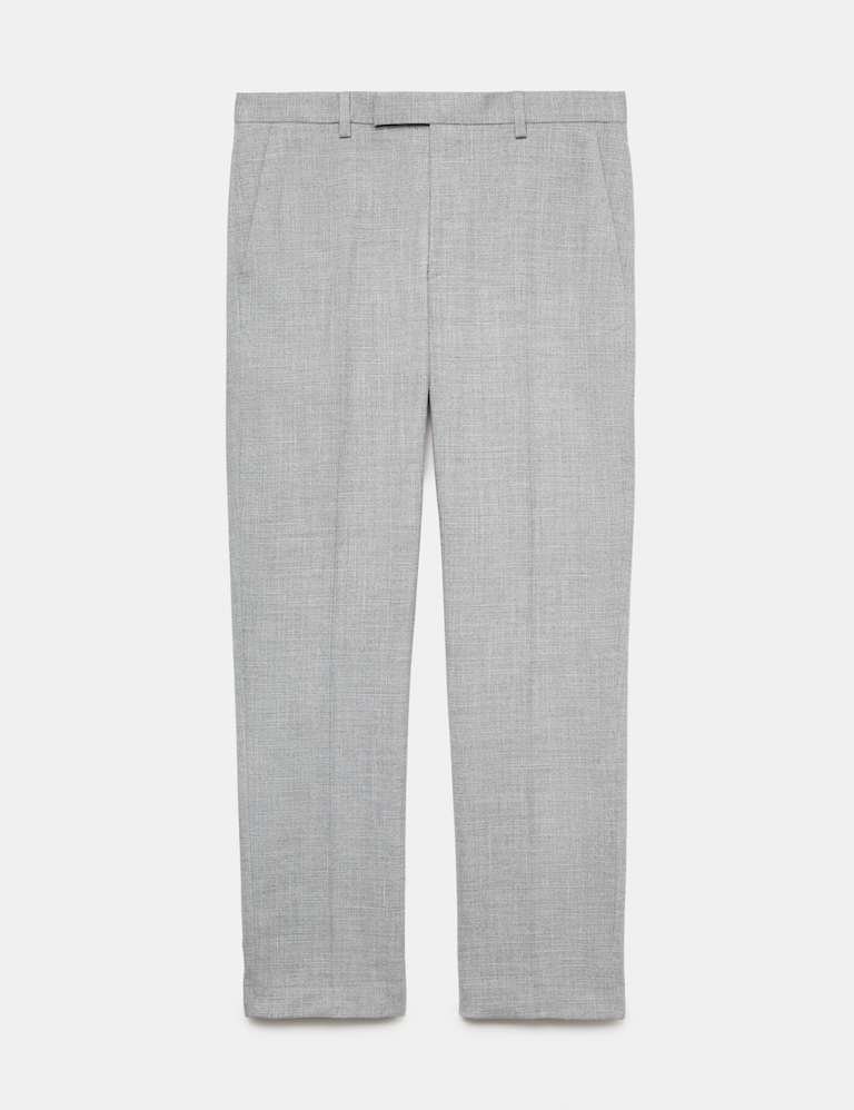 2 Piece Regular Fit Textured Suit 3 of 6