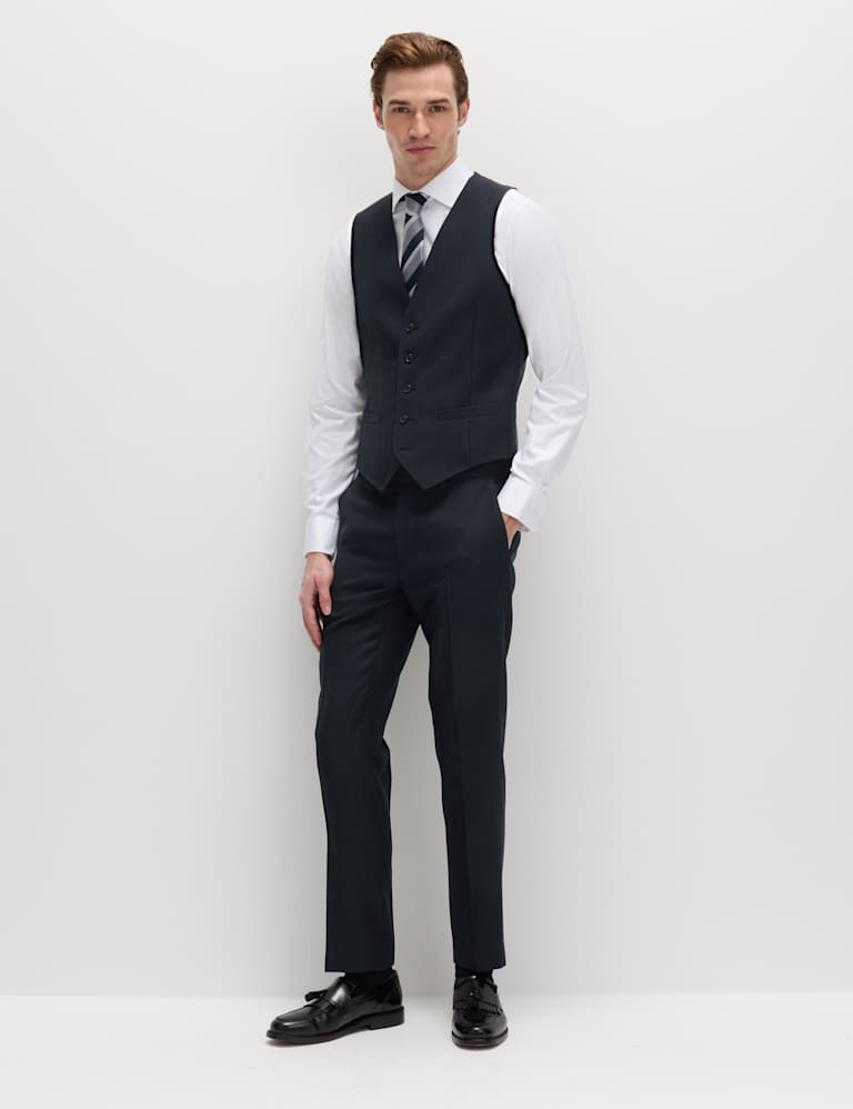 3 Piece Regular Fit Pure Wool Suit 6 of 6