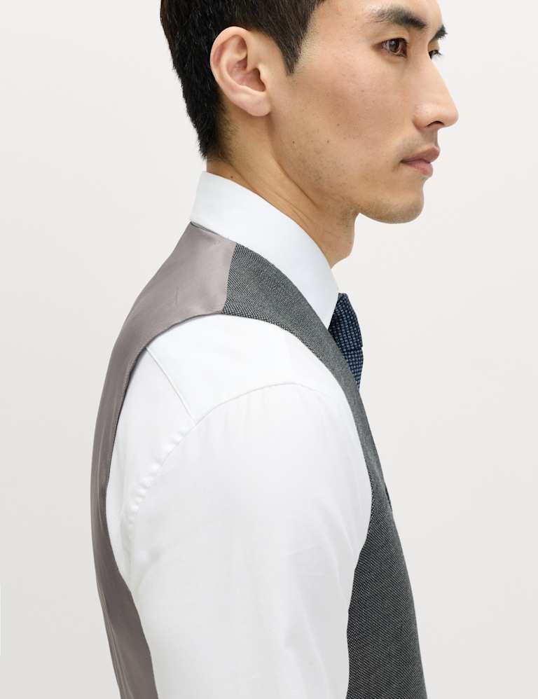 3 Piece Slim Fit Pure Wool Suit 7 of 9